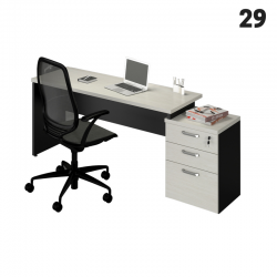 Mesa Retangular Dinâmica e Extensível