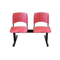 Longarina 2 lugares Polipropileno